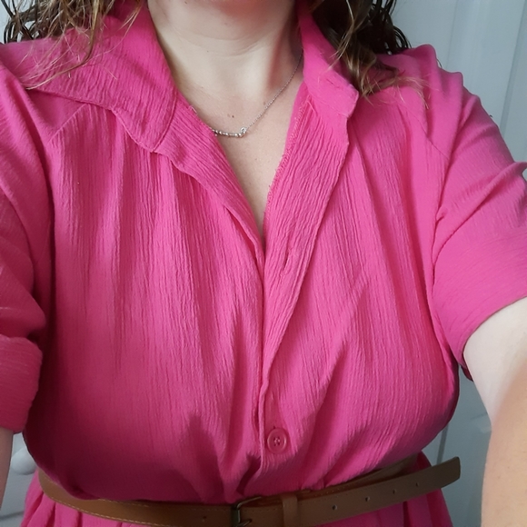 🥂HOST PICK🥂 Vintage Cotton Midi Dress Size M/L - Picture 2 of 7